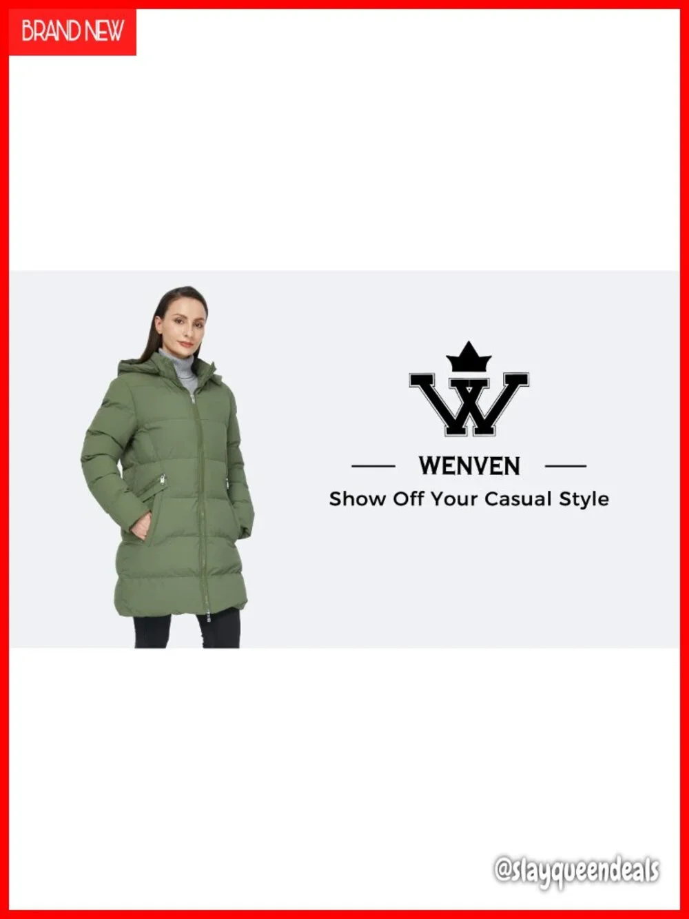 Warm Thickened Parka Coat Winter Puffer Jacket with Hood
